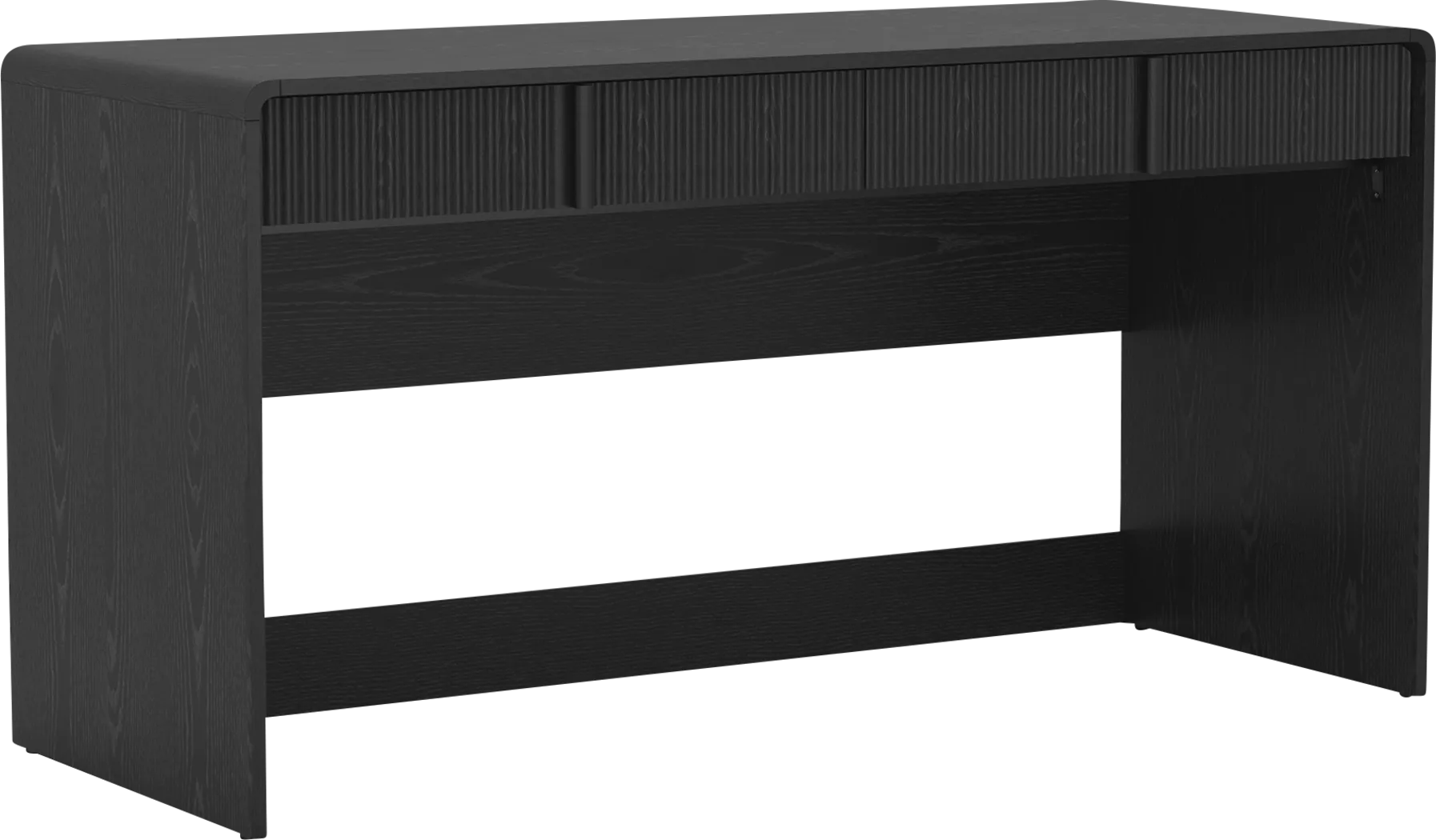 Bilwu Black Writing Desk - Thumbnail - Image 4