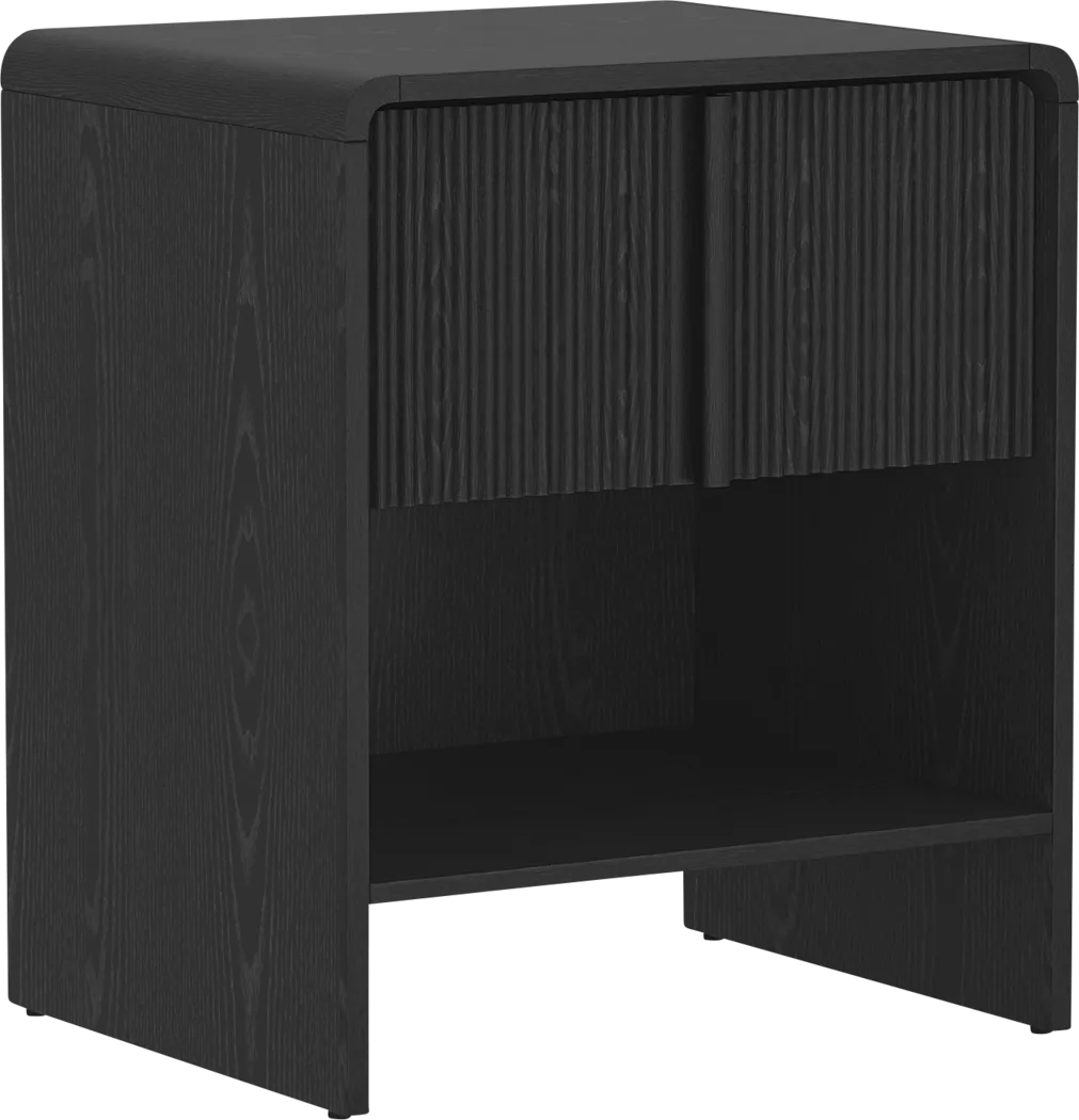 Bilwu I Black Nightstand - Thumbnail - Image 4