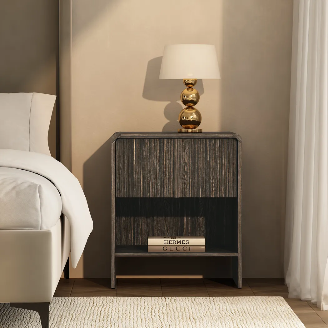 Bilwu I Walnut Nightstand - Thumbnail - Image 2