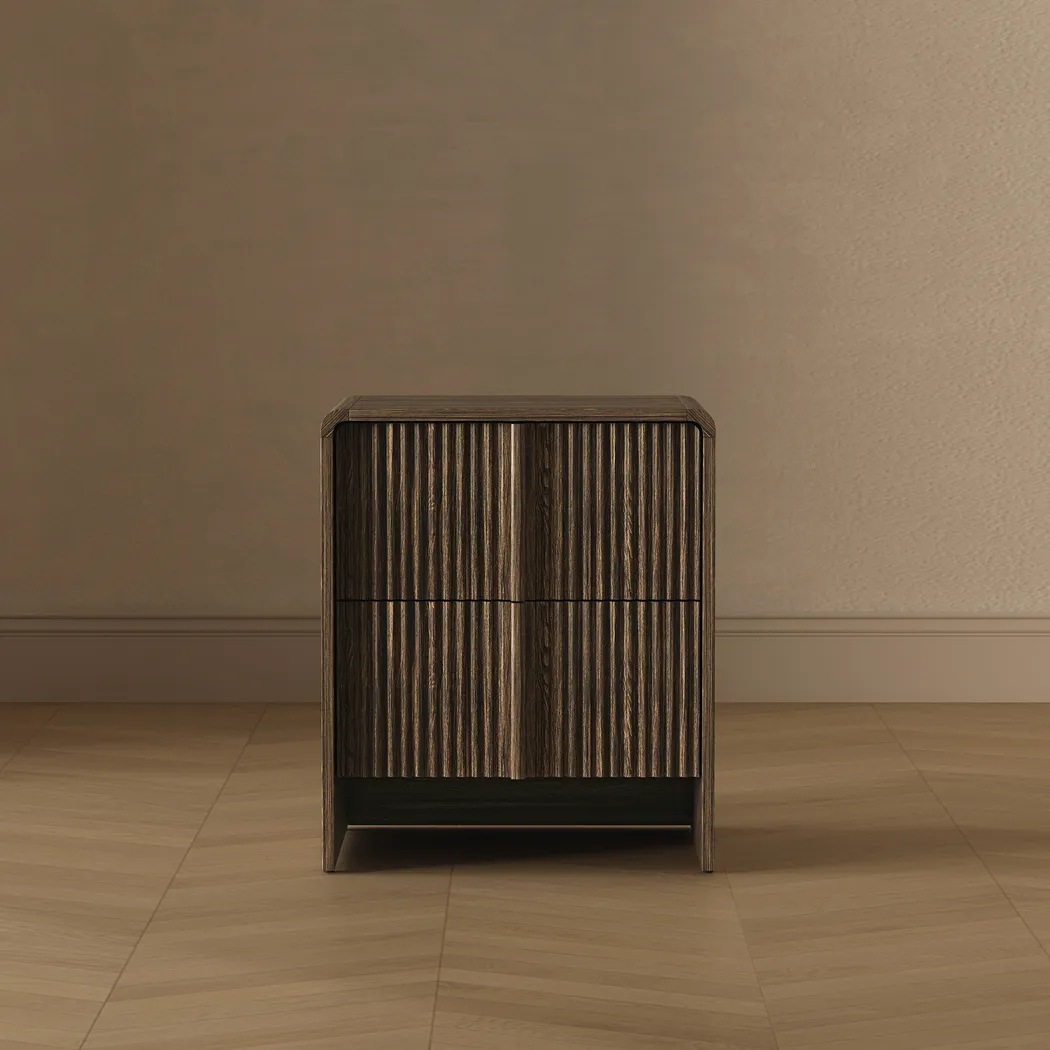 Bilwu II Walnut Nightstand - Thumbnail - Image 3