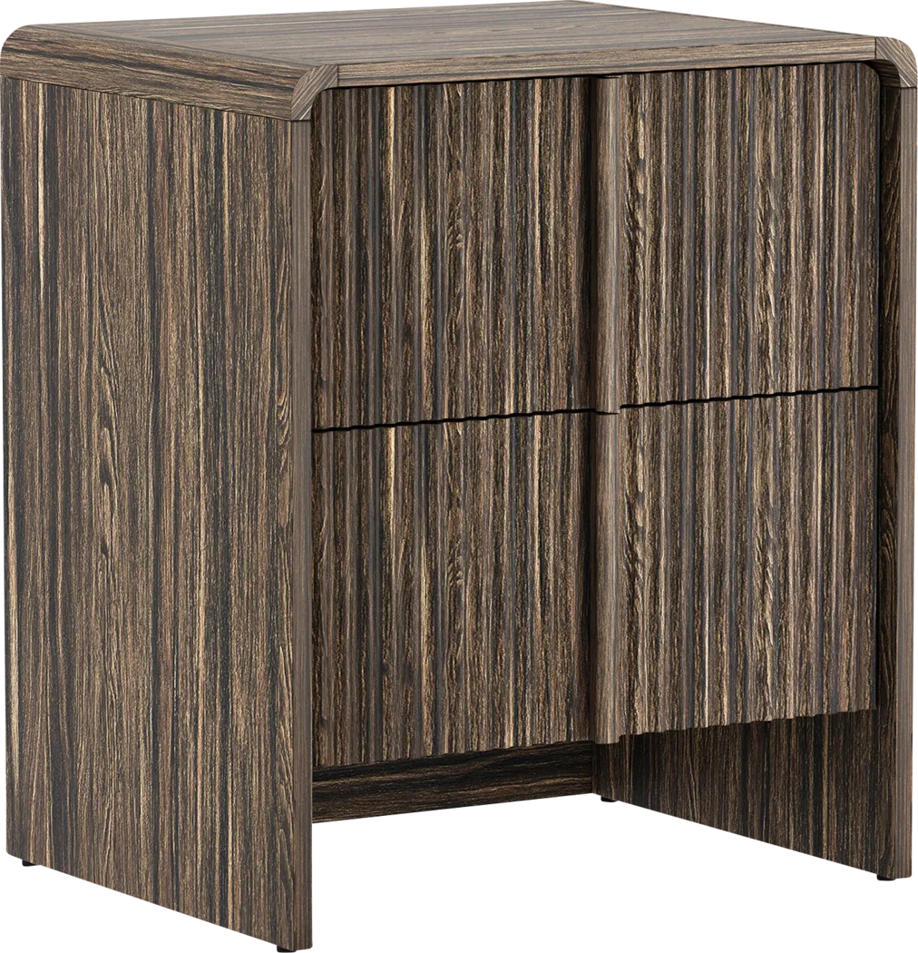 Bilwu II Walnut Nightstand - Thumbnail - Image 8