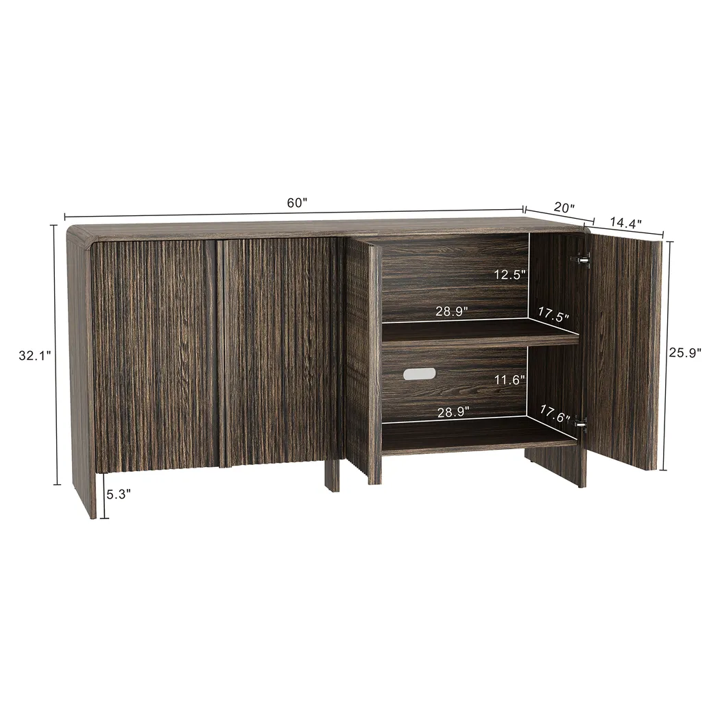 Bilwu Walnut Sideboard - Thumbnail - Image 8