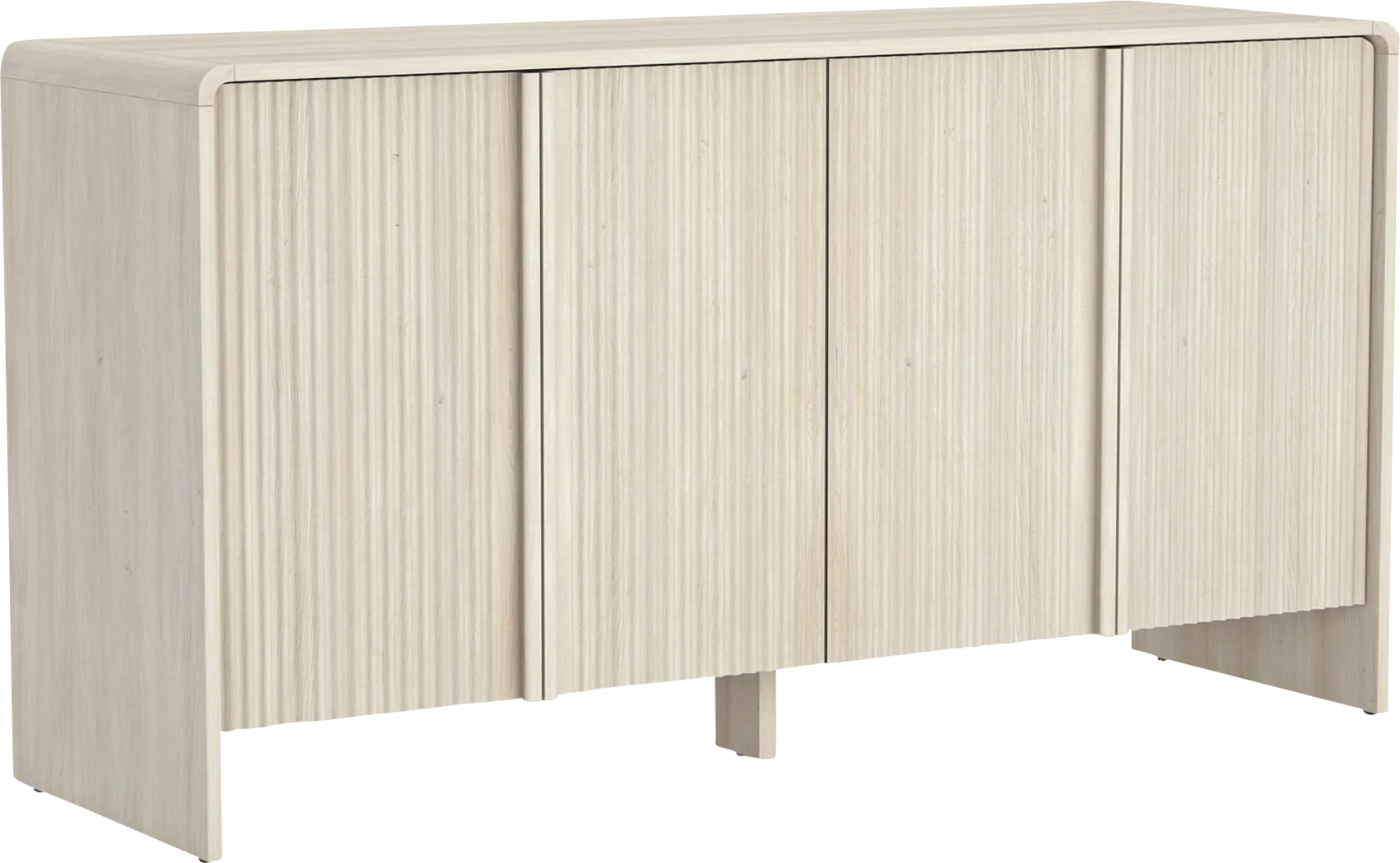 Bilwu Washed White Sideboard - Thumbnail - Image 4