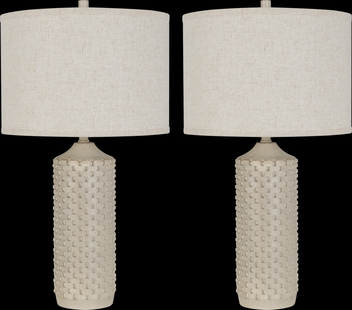 Bimini Sea Cream Lamp, Set of 2 - Thumbnail - Image 1