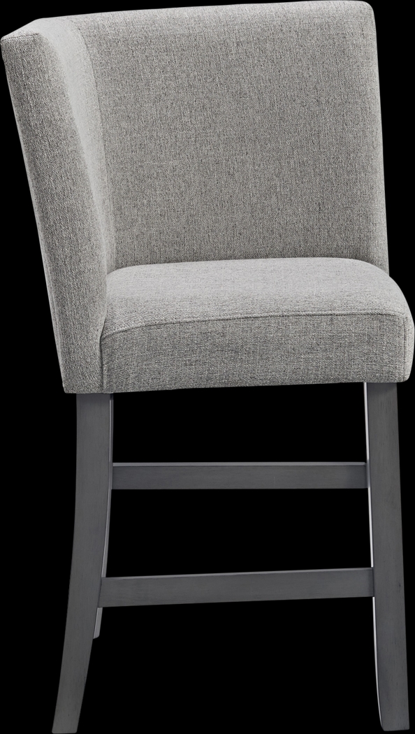 Binebtat Gray Counter Height Corner Bench - Thumbnail - Image 4