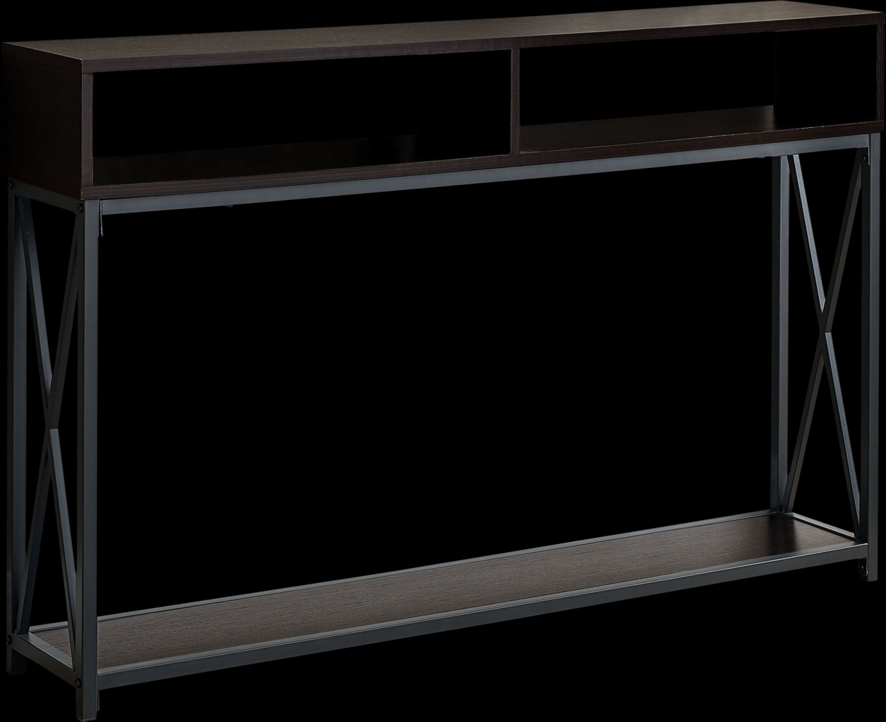 Binghampton Espresso Console Table - Thumbnail - Image 1
