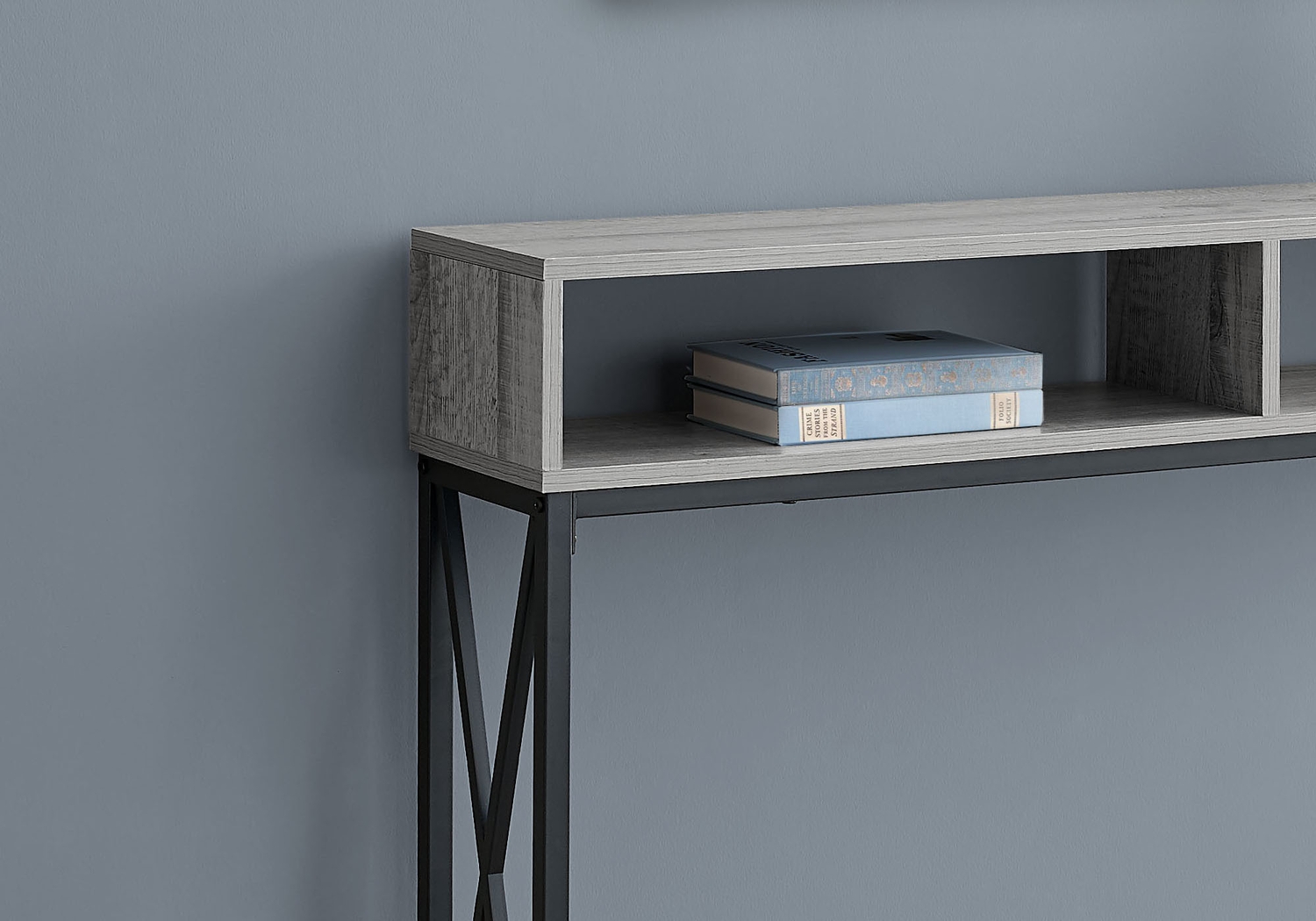 Binghampton Gray Console Table - Thumbnail - Image 3