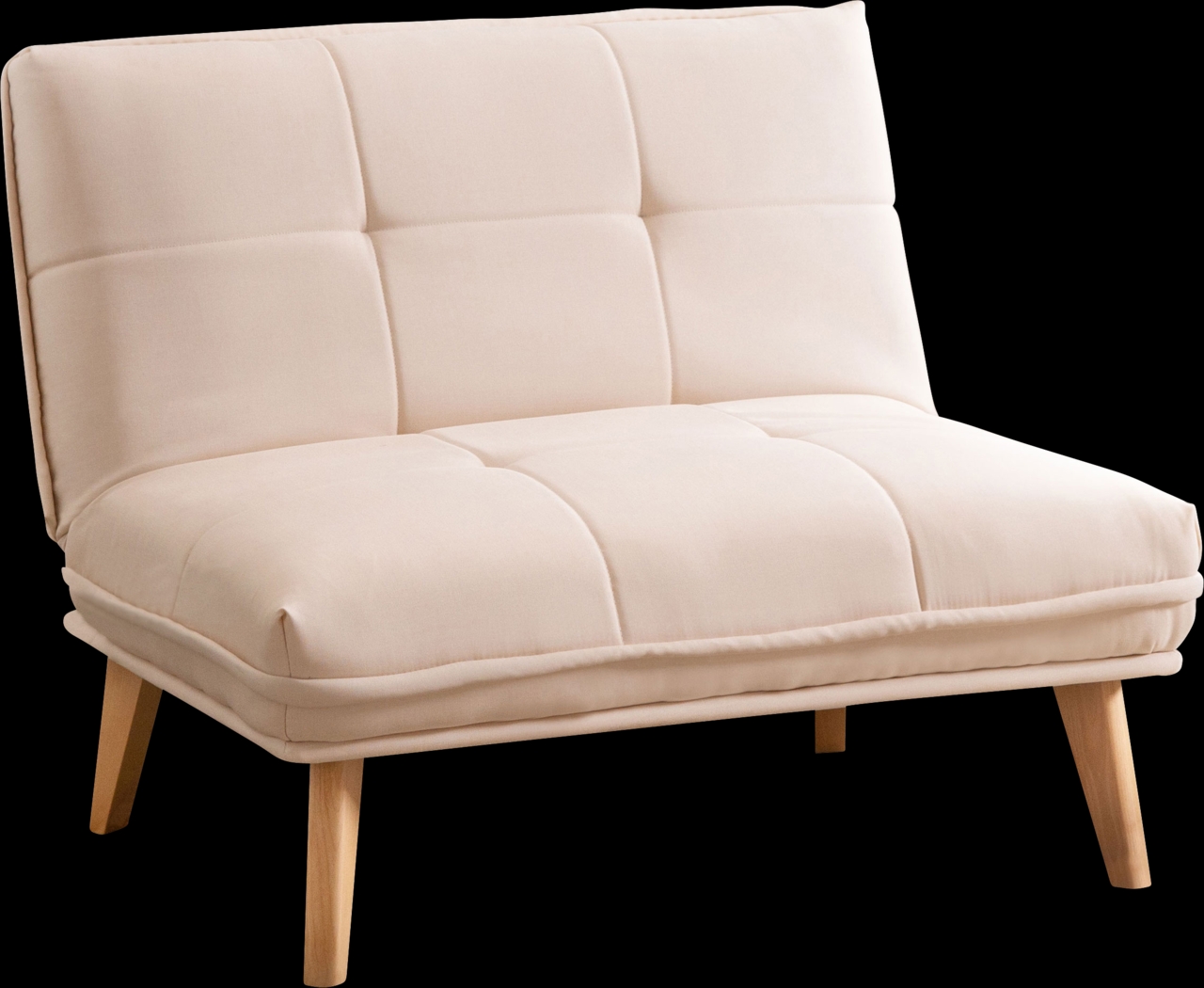 Binney Ivory Convertible Chair - Thumbnail - Image 1