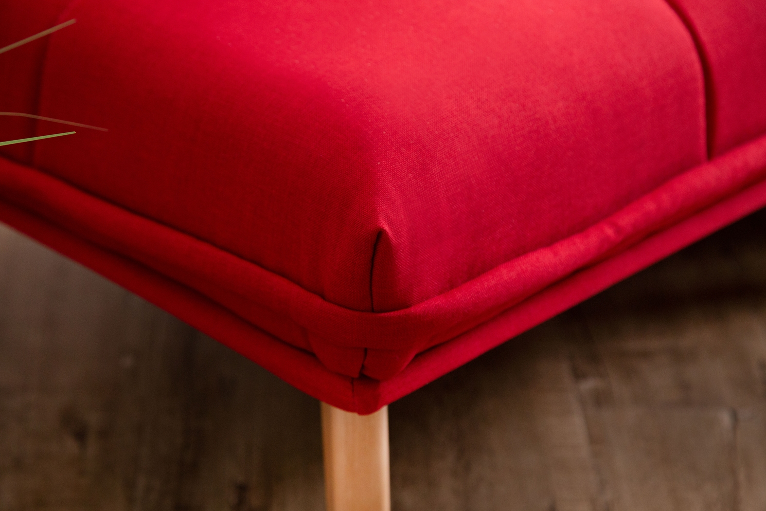 Binney Red Convertible Chair - Thumbnail - Image 5