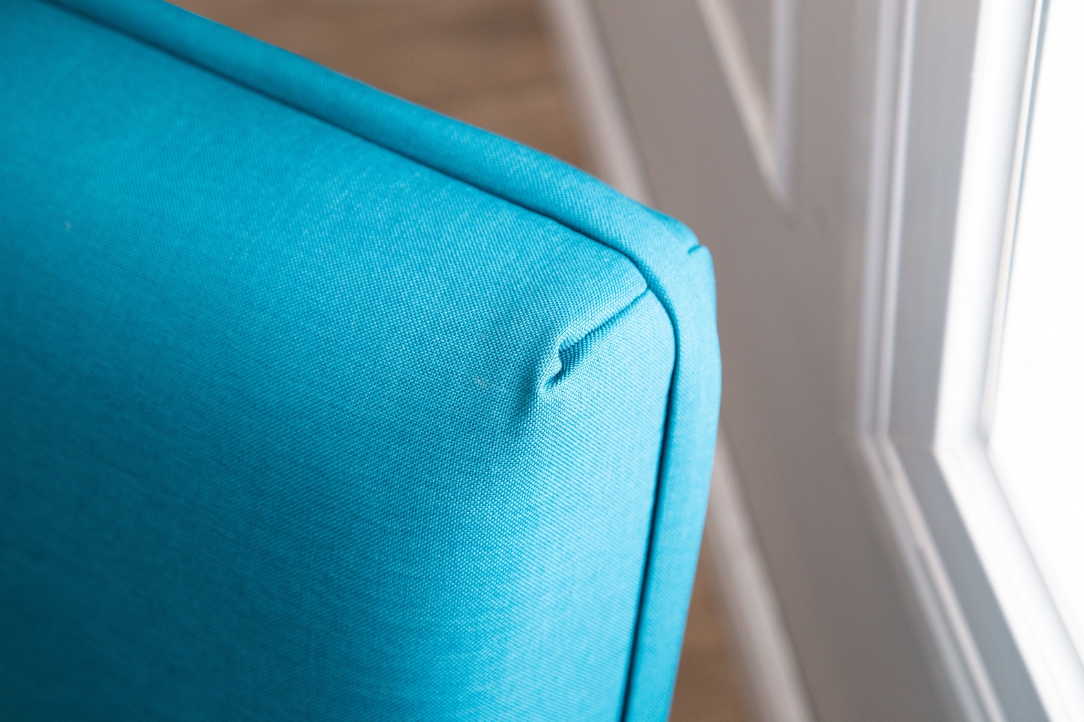 Binney Teal Convertible Chair - Thumbnail - Image 5