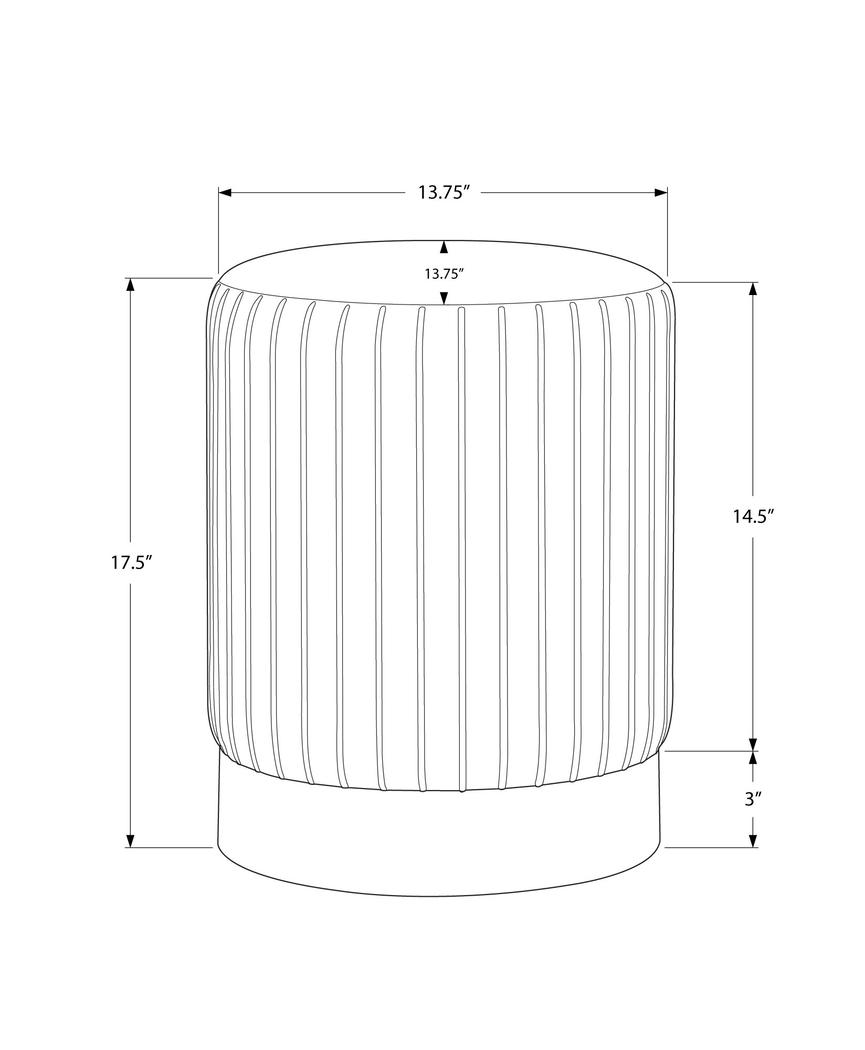 Binnicker Brown Ottoman - Thumbnail - Image 3