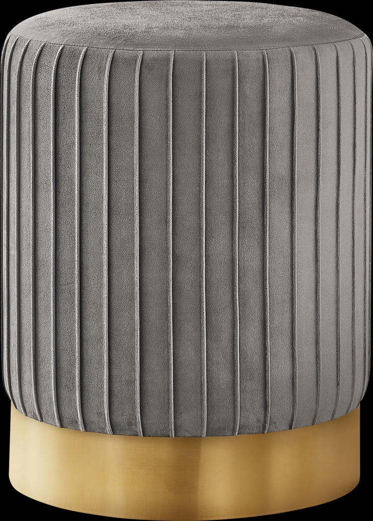 Binnicker Gray Ottoman - Thumbnail - Image 1