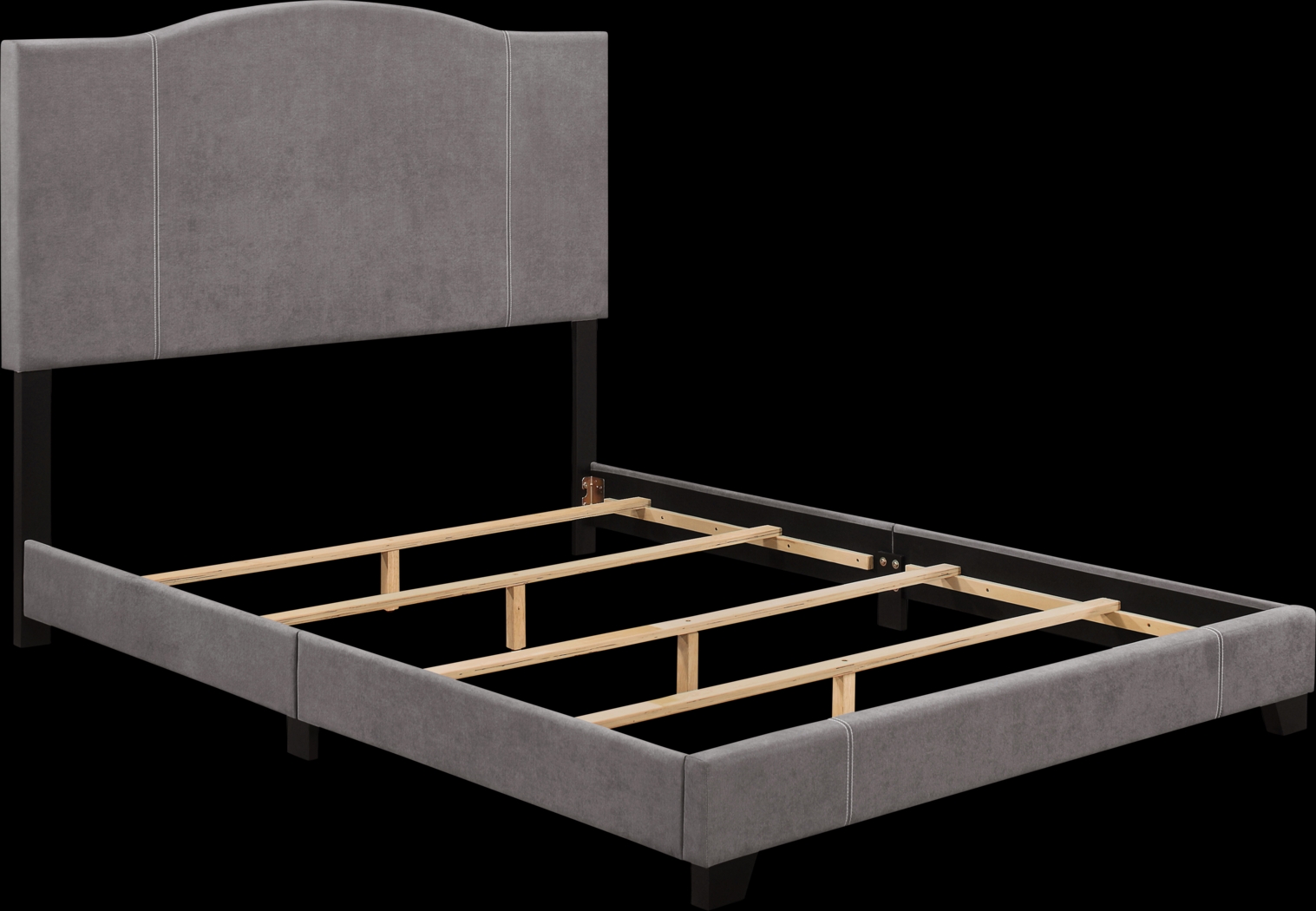 Bintliff Gray Queen Bed - Thumbnail - Image 3