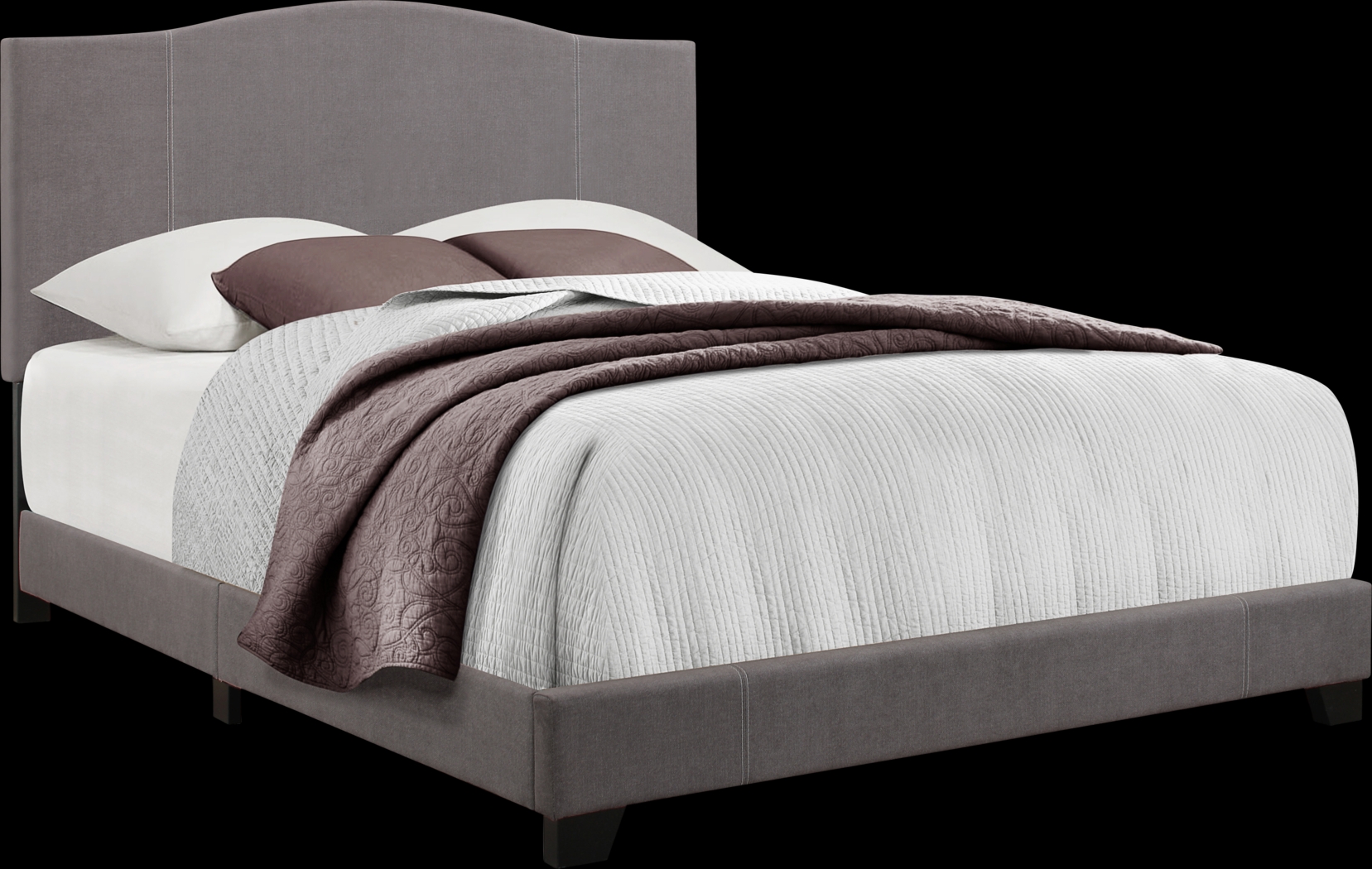 Bintliff Gray Queen Bed - Thumbnail - Image 1