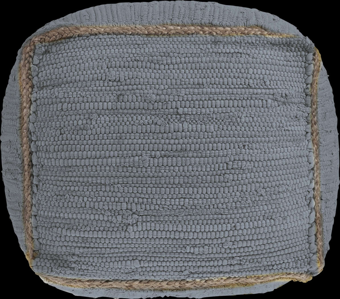 Binvia Gray Pouf - Thumbnail - Image 4