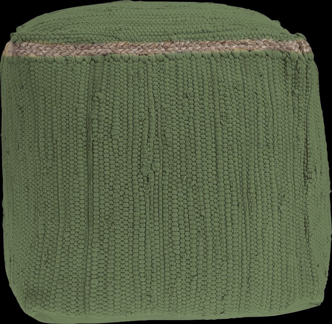 Binvia Green Pouf - Thumbnail - Image 1