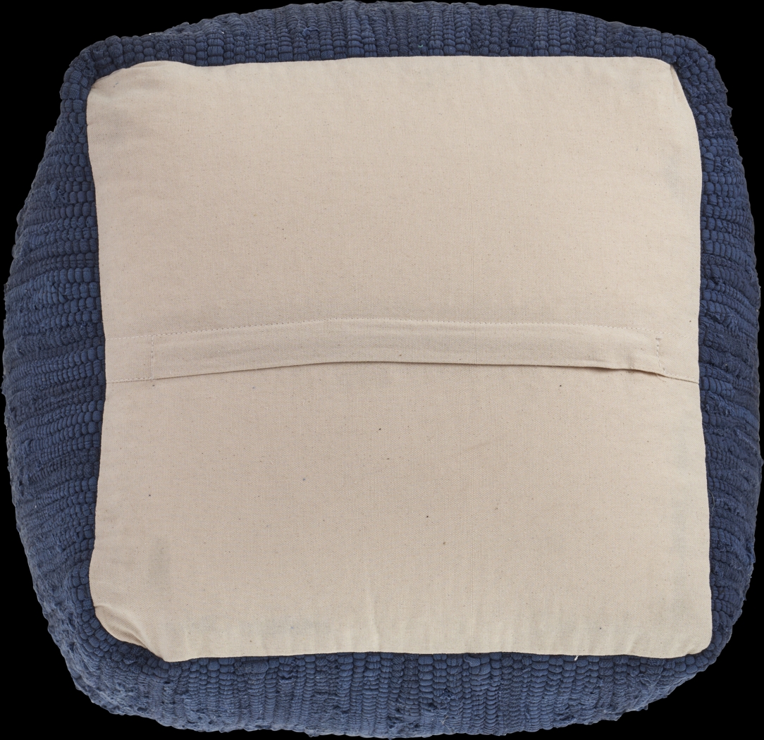 Binvia Indigo Pouf - Thumbnail - Image 3