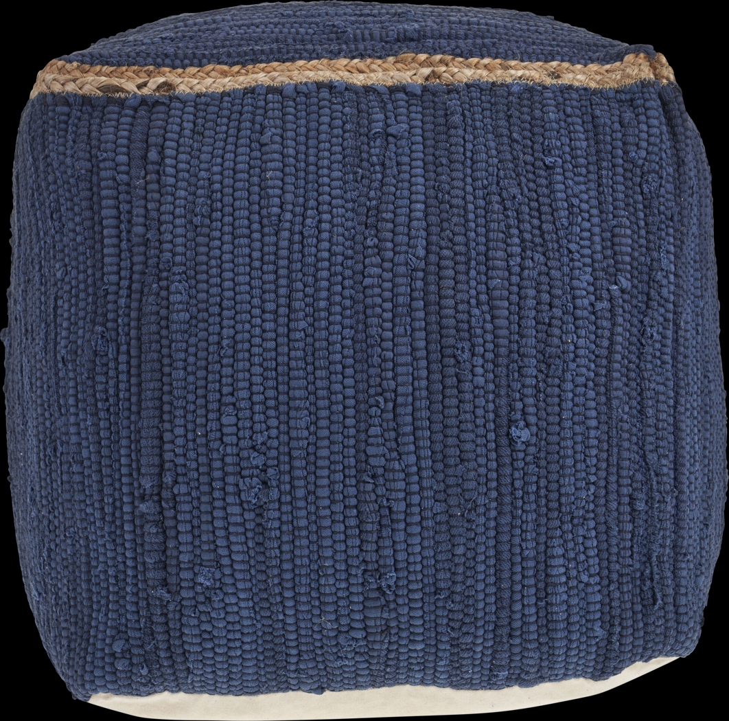 Binvia Indigo Pouf - Thumbnail - Image 5