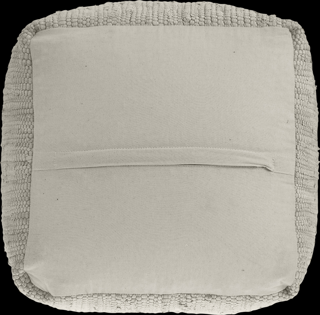 Binvia White Pouf - Thumbnail - Image 3