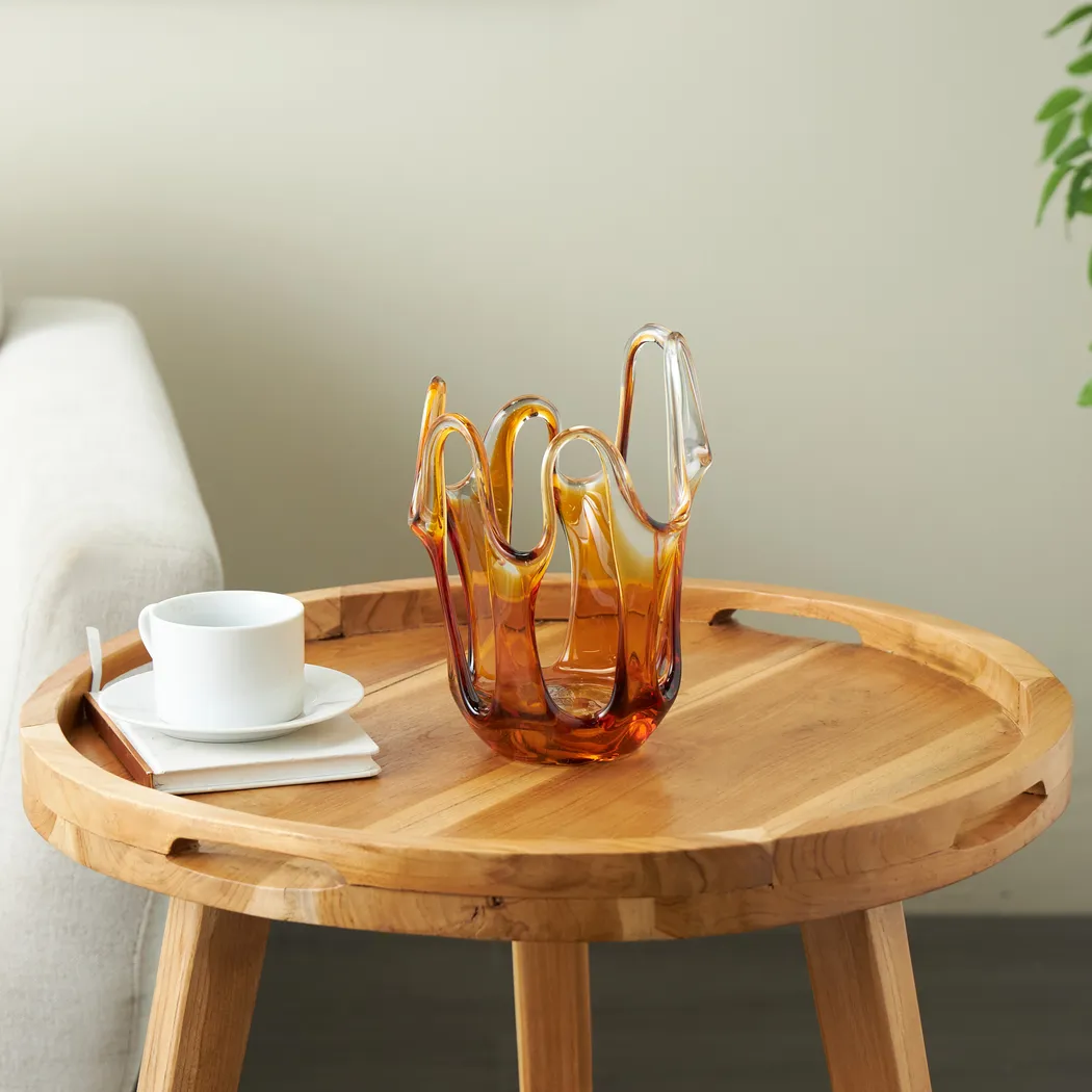 Binya Orange Vase - Thumbnail - Image 2