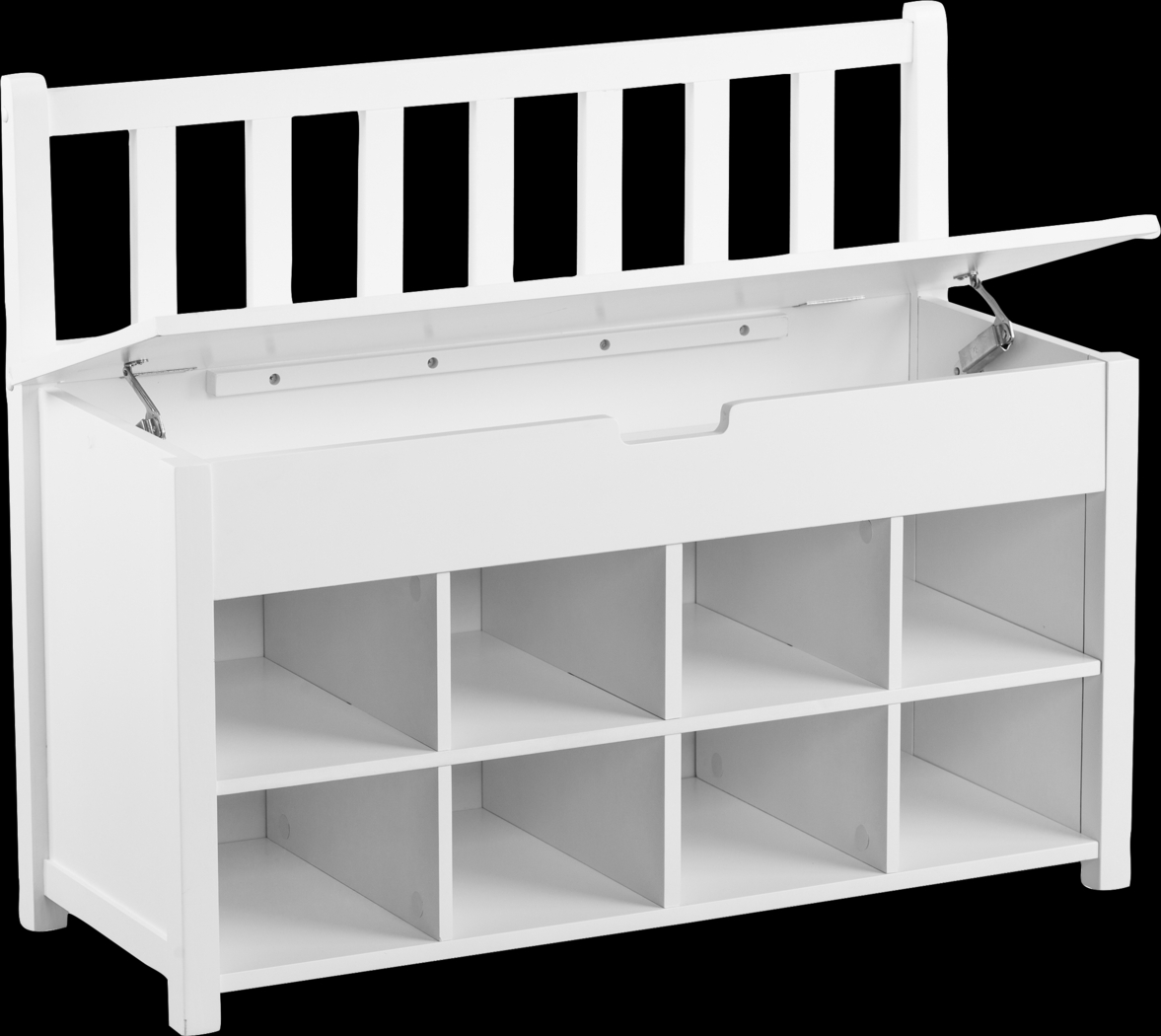 Birchcrest White Bench - Thumbnail - Image 1