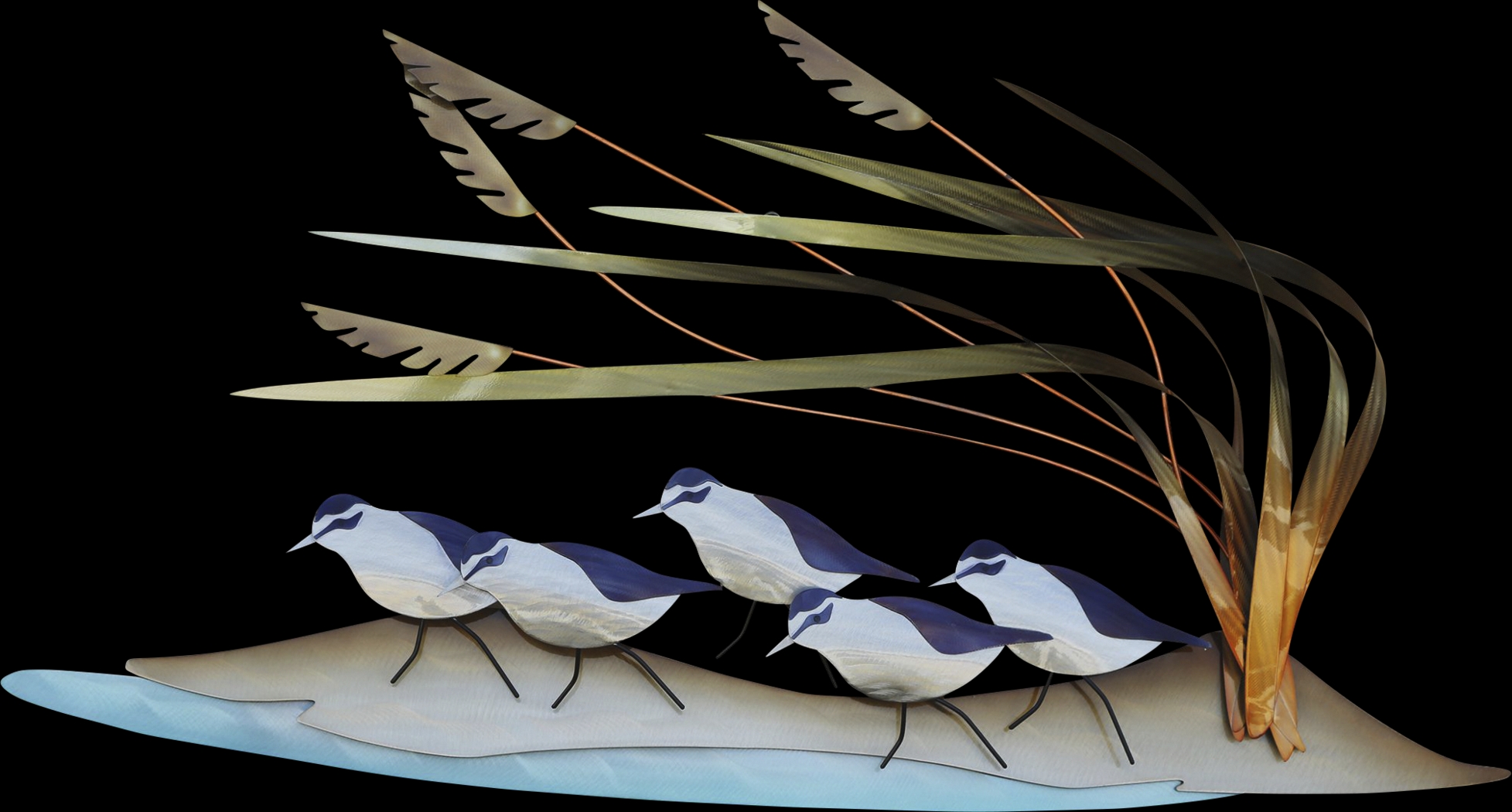 Bird Run Indoor/Outdoor Wall Art - Thumbnail - Image 1