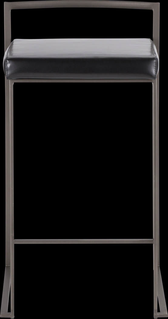 Birdlake I Black Counter Height Stool, Set of 3 - Thumbnail - Image 10