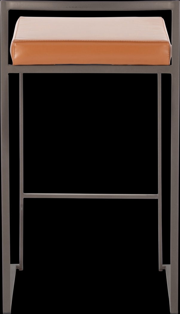 Birdlake I Camel Counter Height Stool, Set of 2 - Thumbnail - Image 5