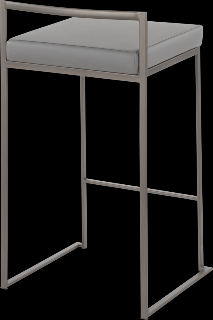 Birdlake I Gray Counter Height Stool, Set of 3 - Thumbnail - Image 6