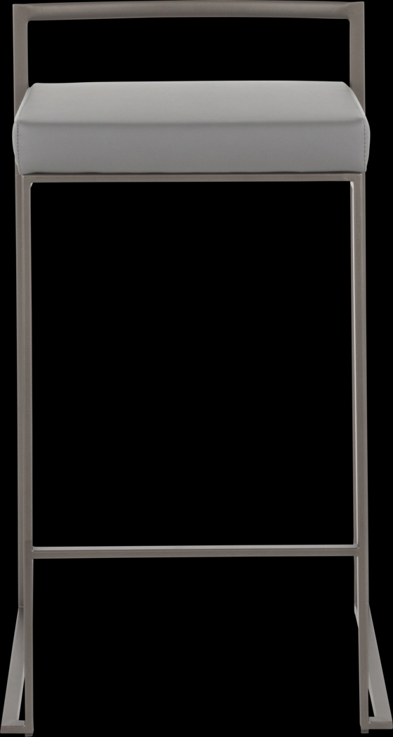 Birdlake I Gray Counter Height Stool, Set of 3 - Thumbnail - Image 8