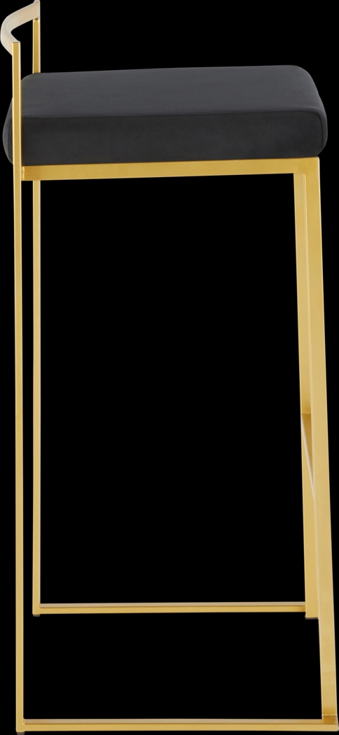 Birdlake II Black Barstool, Set of 3 - Thumbnail - Image 5