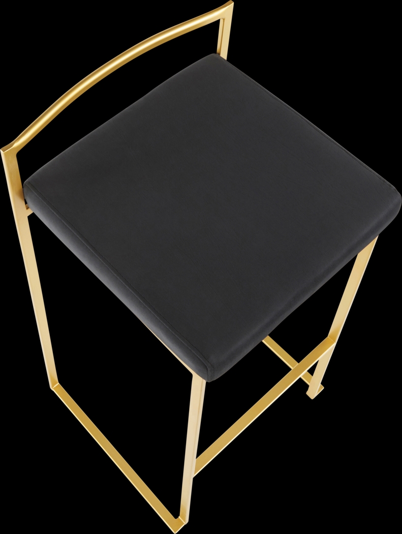 Birdlake II Black Barstool, Set of 3 - Thumbnail - Image 9