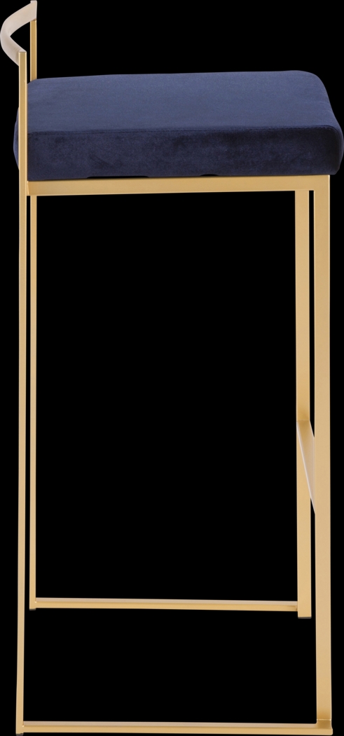 Birdlake II Blue Barstool, Set of 3 - Thumbnail - Image 6