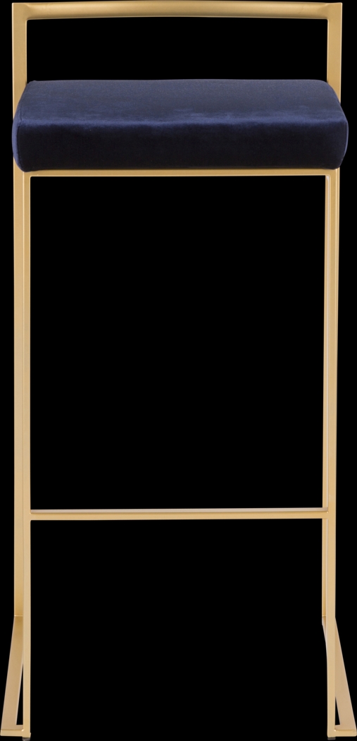 Birdlake II Blue Barstool, Set of 3 - Thumbnail - Image 9