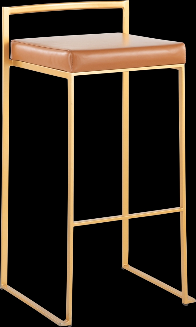 Birdlake II Camel Barstool, Set of 2 - Thumbnail - Image 2