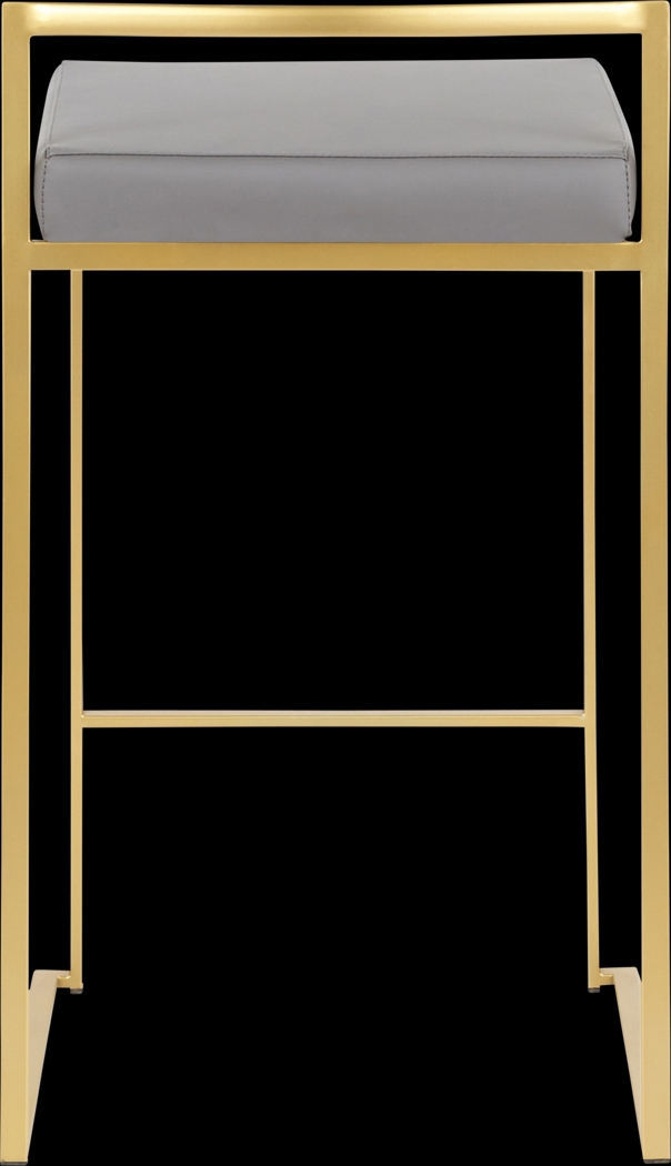 Birdlake II Gray Counter Height Stool, Set of 3 - Thumbnail - Image 8