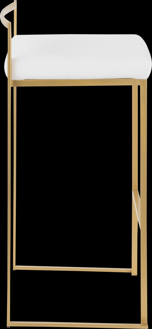 Birdlake II White Barstool, Set of 3 - Thumbnail - Image 5