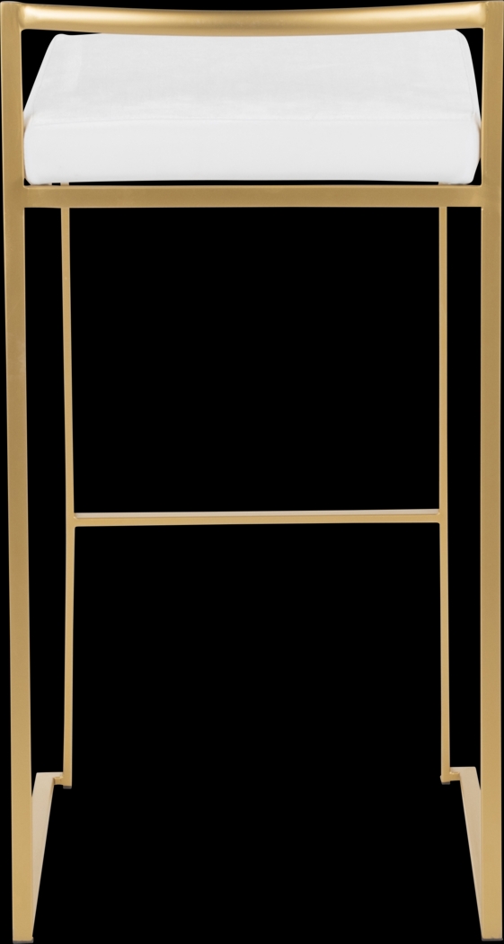 Birdlake II White Barstool, Set of 3 - Thumbnail - Image 7