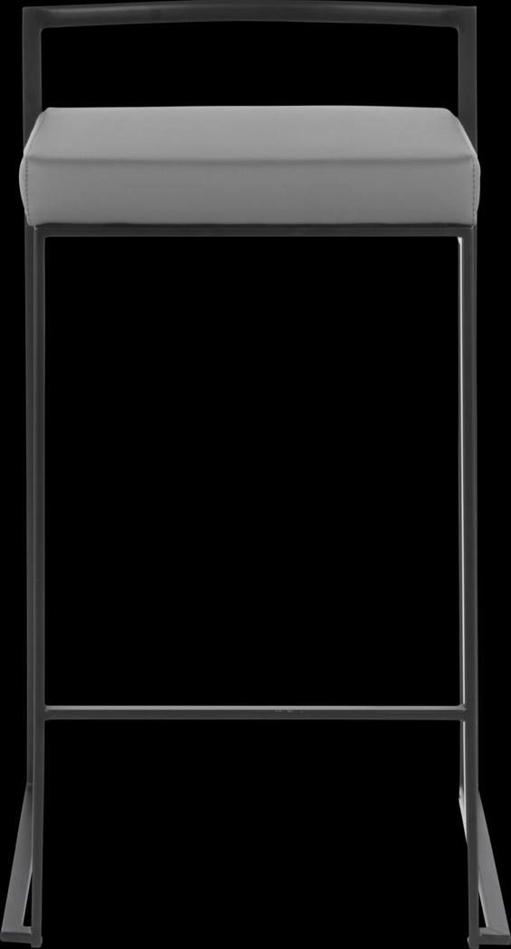 Birdlake III Gray Counter Height Stool, Set of 3 - Thumbnail - Image 9