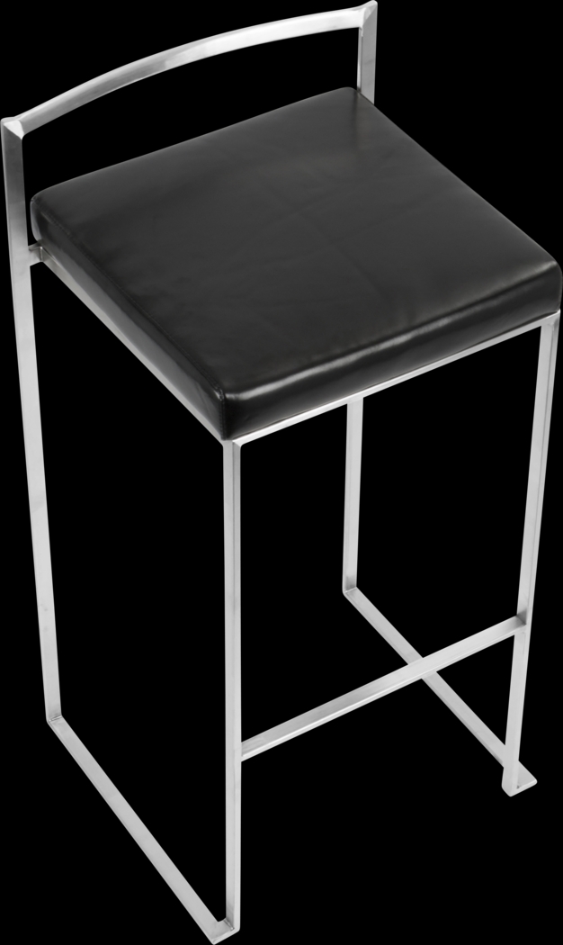 Birdlake IV Black Barstool, Set of 2 - Thumbnail - Image 11