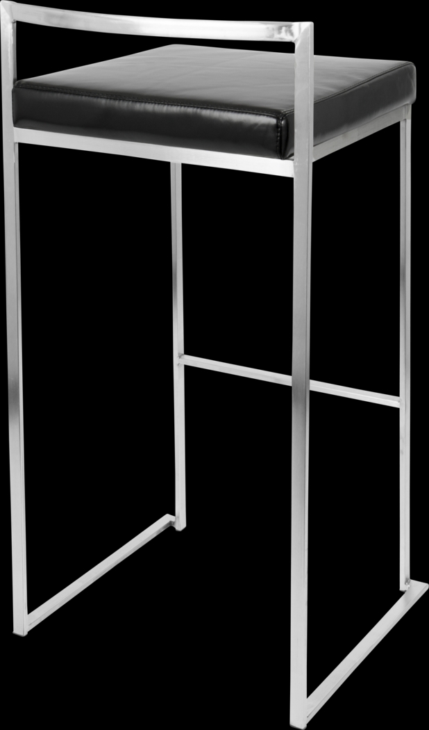 Birdlake IV Black Barstool, Set of 2 - Thumbnail - Image 8