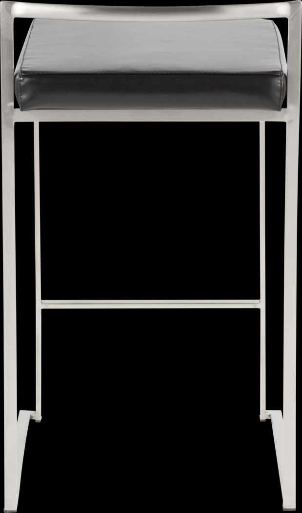 Birdlake IV Black Counter Height Stool, Set of 2 - Thumbnail - Image 11