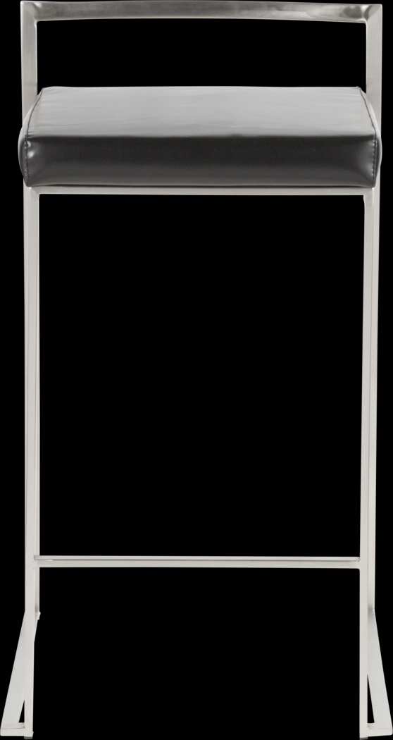 Birdlake IV Black Counter Height Stool, Set of 2 - Thumbnail - Image 12