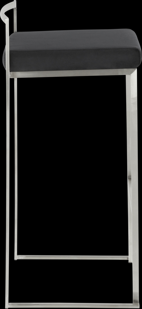 Birdlake IV Blue Barstool, Set of 3 - Thumbnail - Image 6