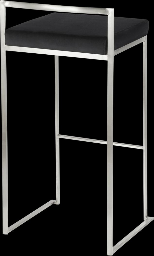 Birdlake IV Blue Barstool, Set of 3 - Thumbnail - Image 7