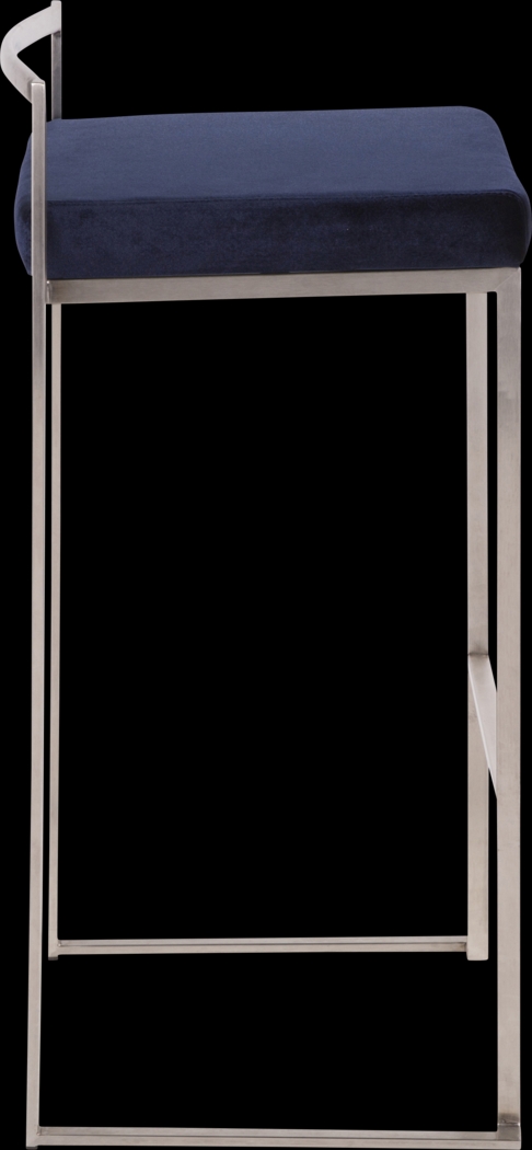 Birdlake IV Blue Barstool, Set of 3 - Thumbnail - Image 7