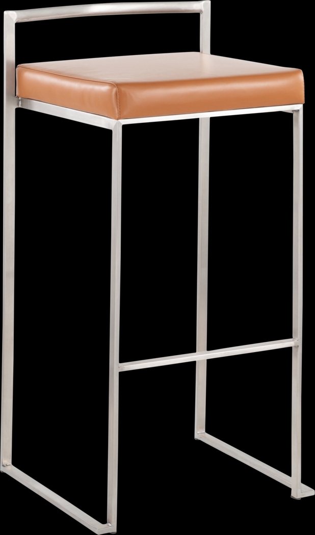 Birdlake IV Camel Barstool, Set of 2 - Thumbnail - Image 2