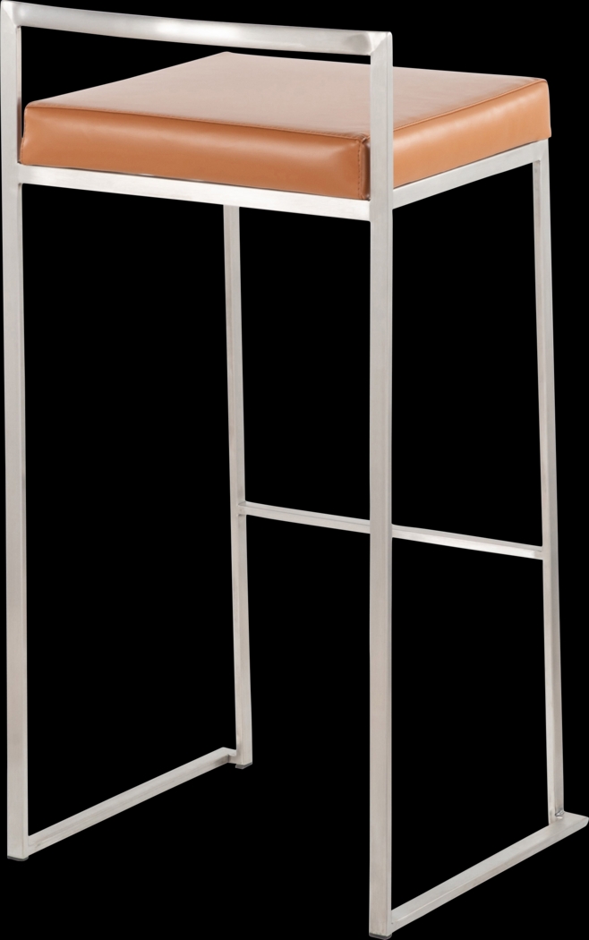 Birdlake IV Camel Barstool, Set of 2 - Thumbnail - Image 4