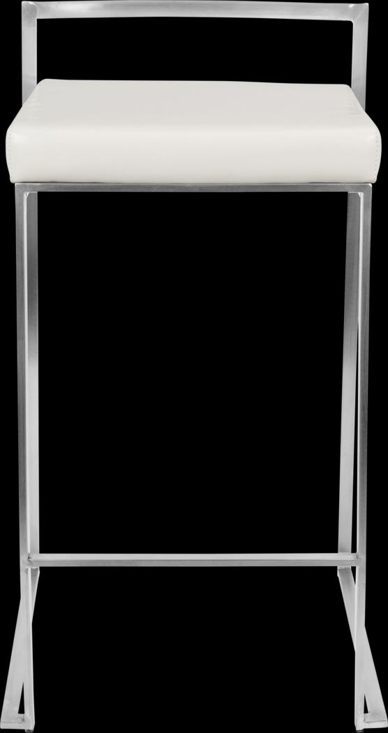 Birdlake IV White Counter Height Stool, Set of 3 - Thumbnail - Image 10