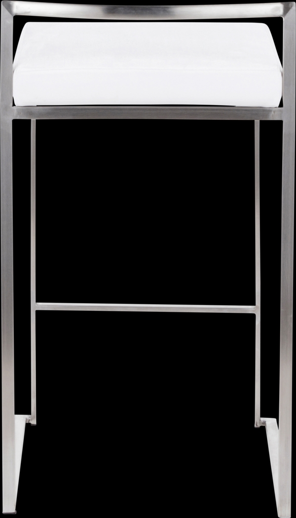 Birdlake IX White Counter Height Stool, Set of 3 - Thumbnail - Image 9